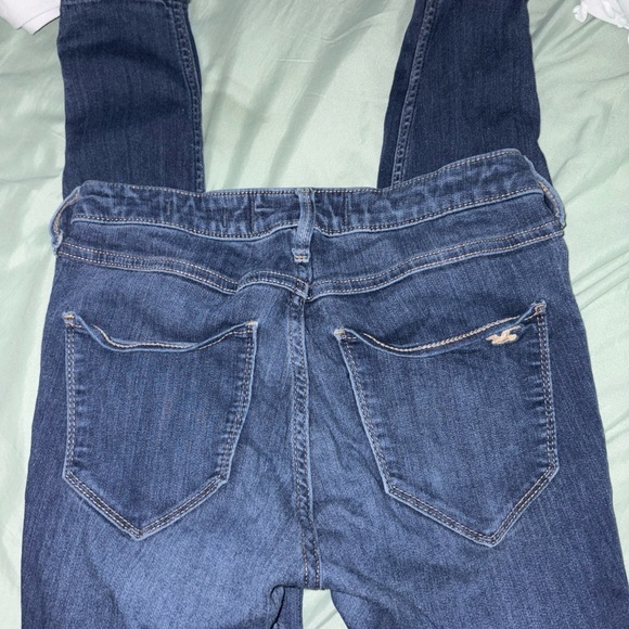 Hollister High Rise Blue Jeans Classic Denim - Picture 2 of 3